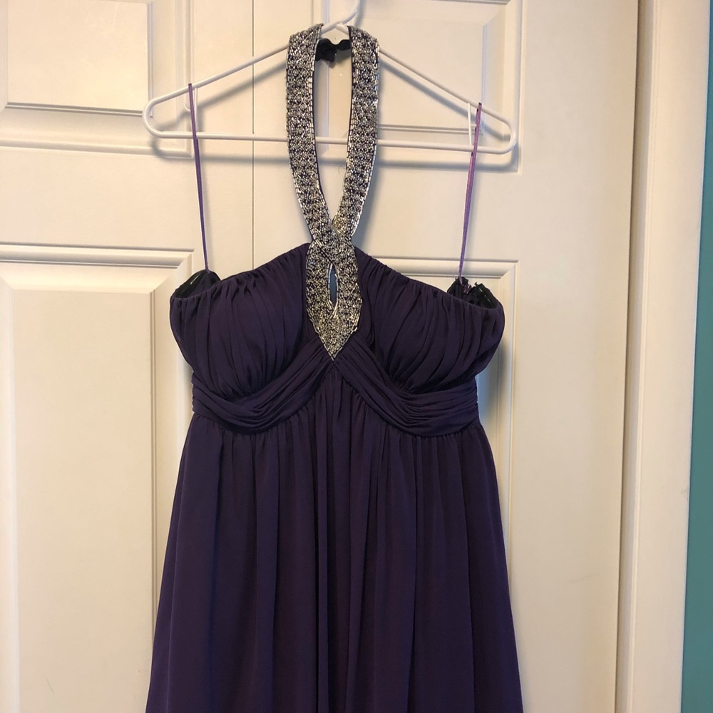 Short formal halter dress